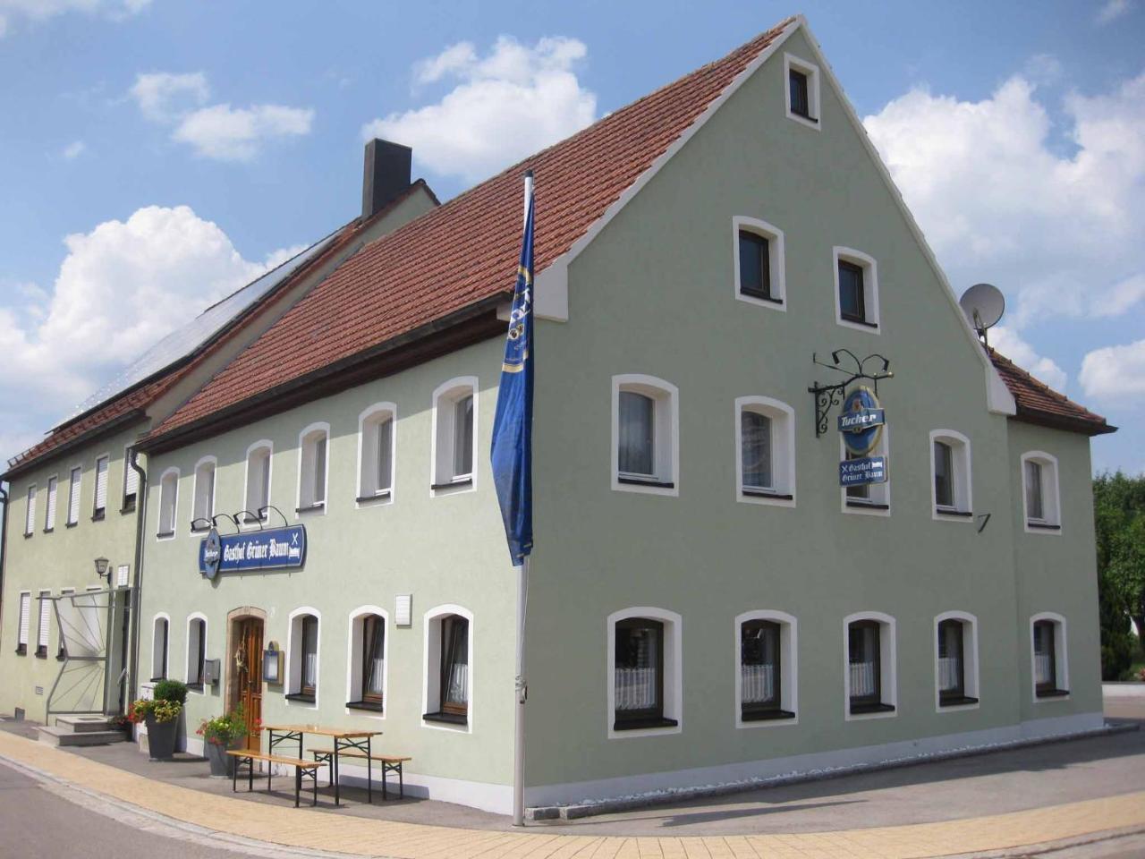 Oberlangfurth Gasthof Gruener Baum מראה חיצוני תמונה